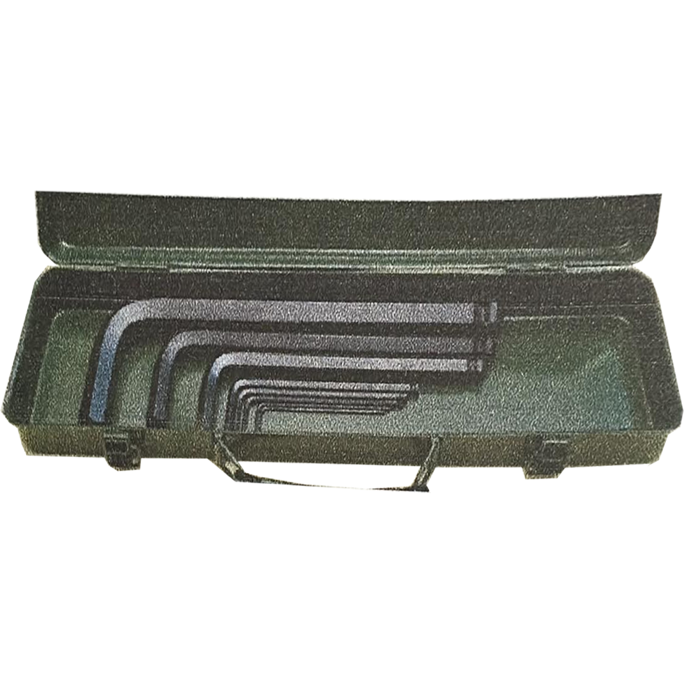 S-Ks Extra Long Arm Ball Point End Hex Allen Wrench Set with Metal Case (Black Finish) | SKS by KHM Megatools Corp. S-Ks Extra Long Arm Ball Point End Hex Allen Wrench Set with Metal Case (Black Finish) | SKS by KHM Megatools Corp.